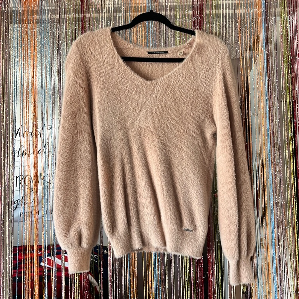 Tahari light pink medium sweater 💕💕💕💓